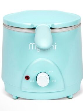 New My Mini Aqua Blue Personal Deep Fryer